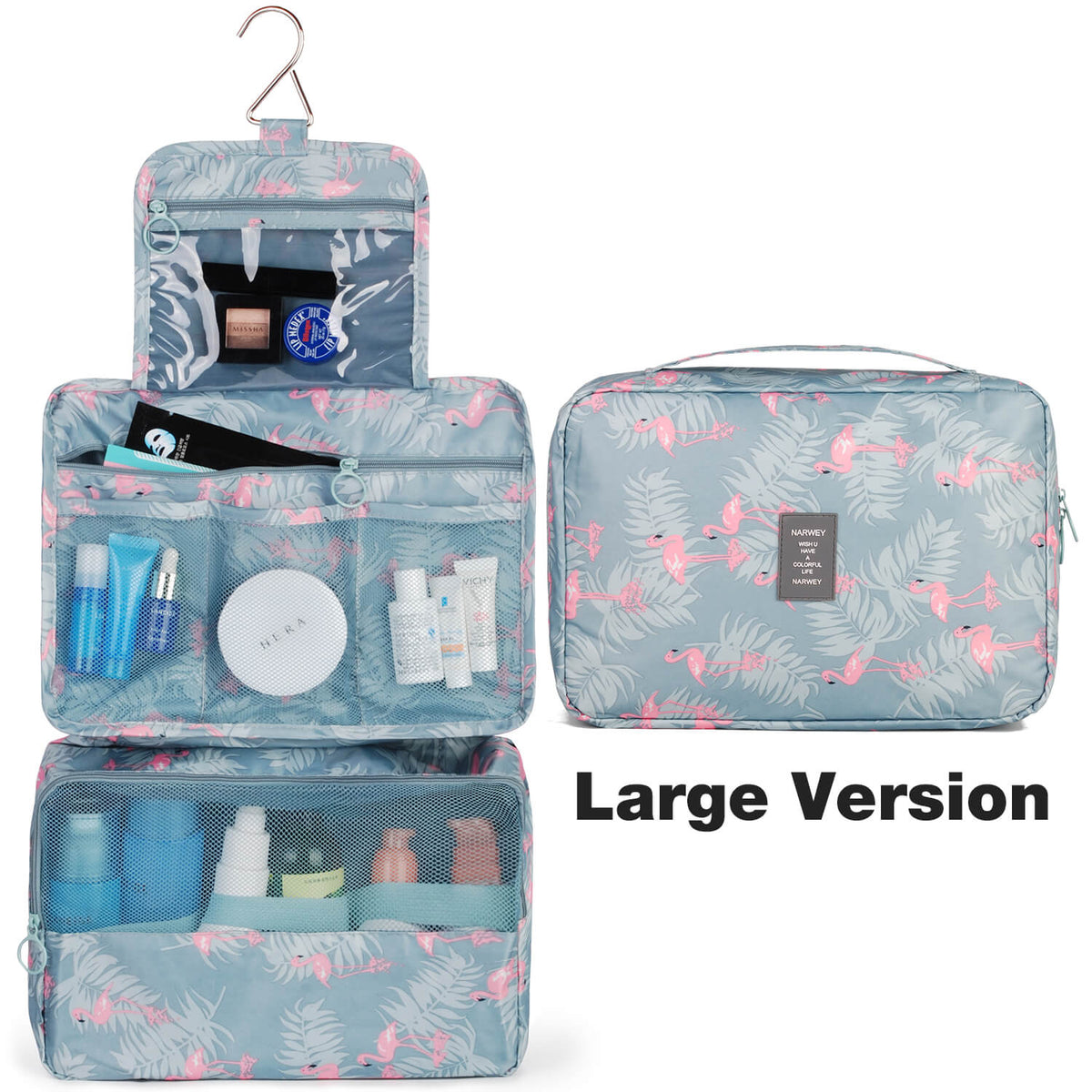 Shop NiceEbag Travel Makeup Bag Cosmetic Bag – Luggage Factory