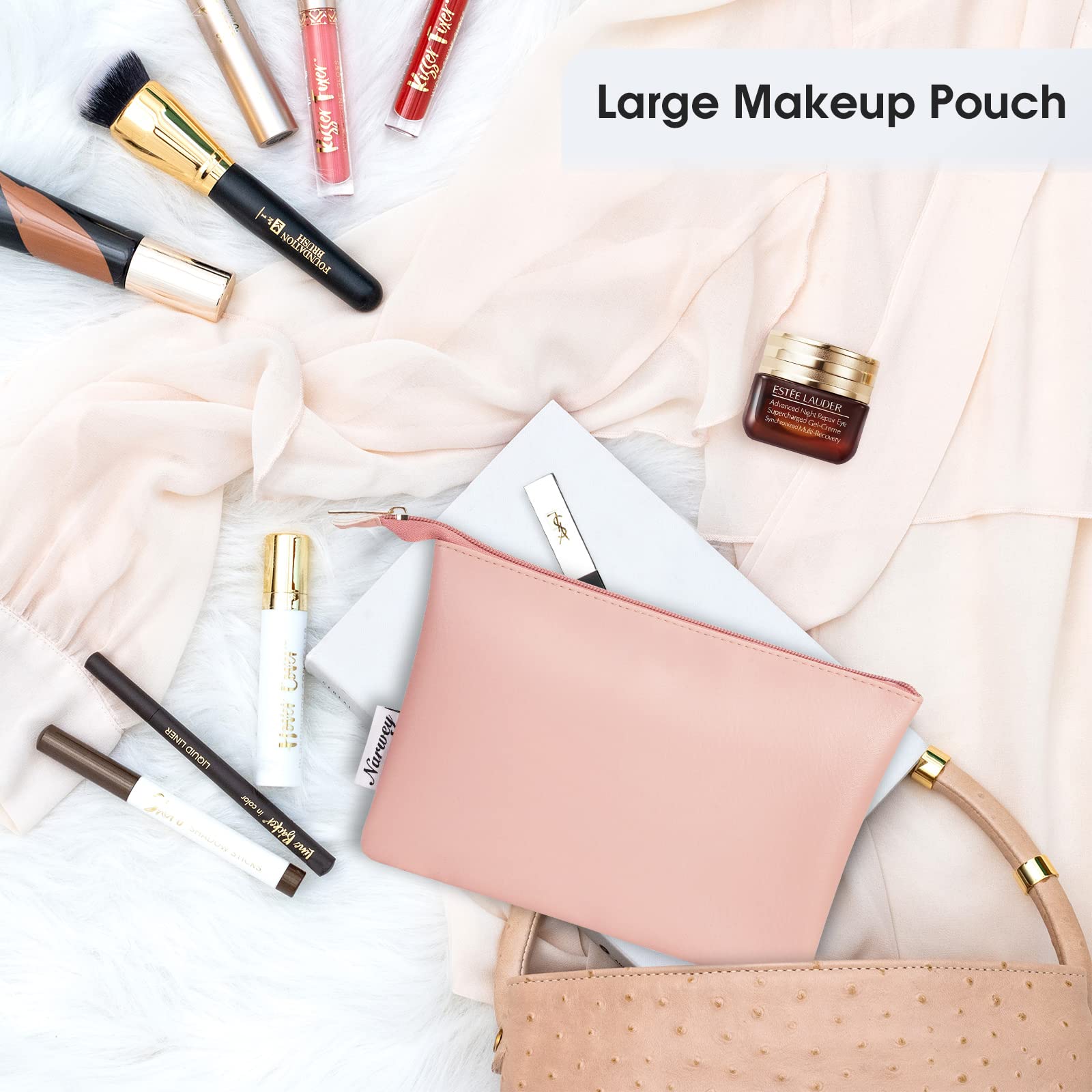 Found: The Best Travel Makeup Bags to Hold All Your Beloved Beauty Products  | Leather makeup bag, Makeup bags travel, Makeup storage bag