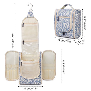 Best Price Narwey Hanging Travel Toiletry Make up Bag for Women / Men –  narwey