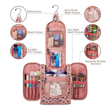 Best Price Narwey Hanging Travel Toiletry Make up Bag for Women / Men –  narwey