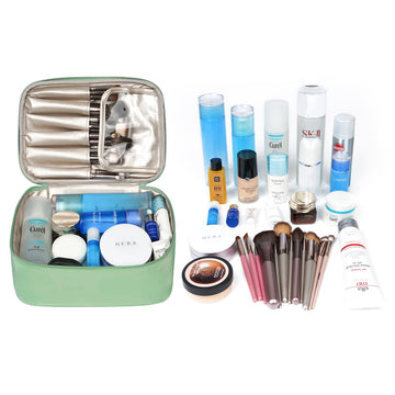 Multi-Function Make Up Case - Mint Green Cosmetic Storage Box