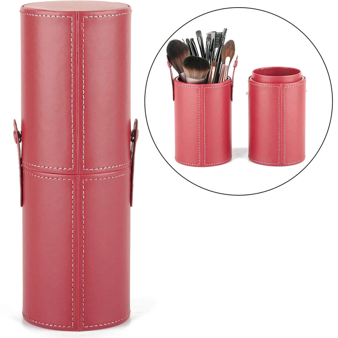 Dustproof Travel Accessories Double Sided Leather Organizer